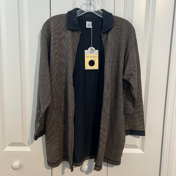 Vintage NWT Petit Bateau Grey Jacket Made in France - Picture 11 of 15